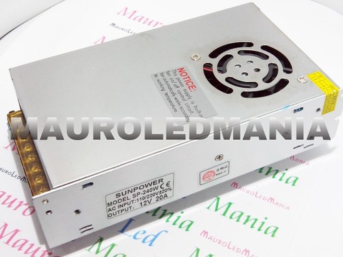 12v alimentatore 220v - alimentatore, 220v/240w