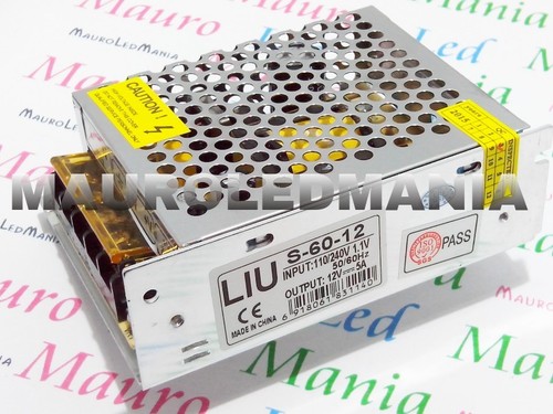 12v alimentatore 220v 60w - alimentatore, 5a