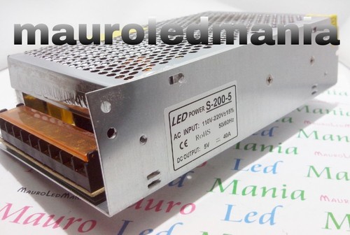Alimentatore 220v 200w 40a - 220v,