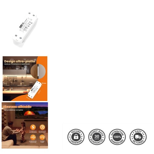 Trasformatore led slim 24v - trasformatore,