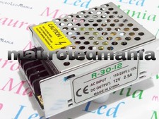 12V Alimentatore 220V 30W 2,5